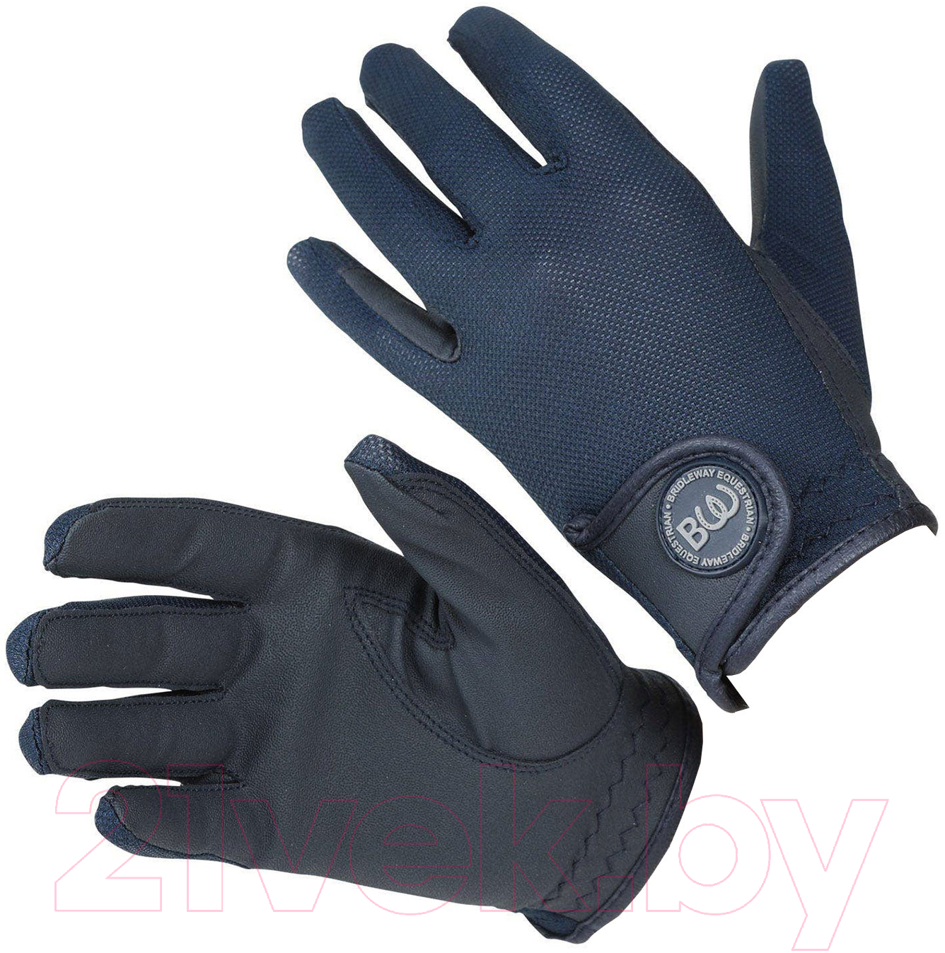 Перчатки для верховой езды Bridleway Bridleway Windsor / V836/NAVY/L