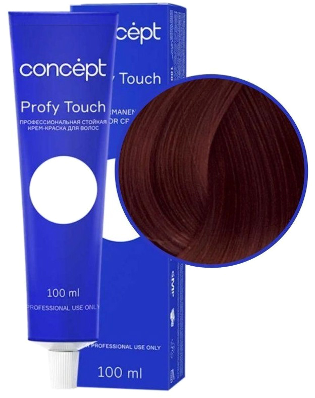 Крем-краска для волос Concept Profy Touch Стойкая 7.48 (100мл) — фото 2