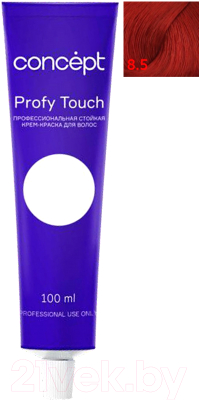 Крем-краска для волос Concept Profy Touch Стойкая 8.5 (100мл, светло-красный блондин)