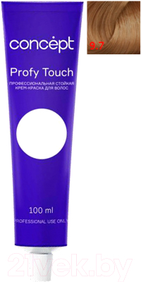 Крем-краска для волос Concept Profy Touch Стойкая 9.7 (100мл, бежевый)
