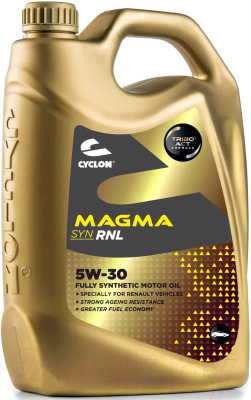 Моторное масло Cyclon Magma Syn RNL 5W30 / JM02508 (4л)