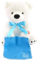 Мягкая игрушка Fluffy Family Мишка Ку-ку / 681958 (белый) - 