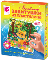 Набор для творчества Фантазер Веселые завитушки из пластилина. Набор №2 / 447102