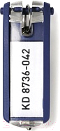Брелок Durable Key Clips / 195707 (синий)