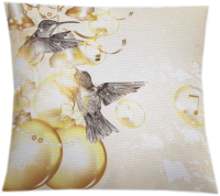 

Наволочка декоративная JoyArty, Новогодние игрушки / sl_57620