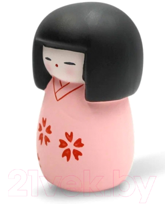 Статуэтка Hatamoto Мини Куколка Кокэси MD-02 (розовый)