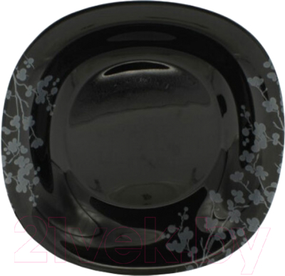 Изображение товара Тарелка столовая глубокая Luminarc Ombrelle P3663 (черный)