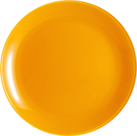 Тарелка столовая обеденная Luminarc Arty P6129 (горчичный) - 