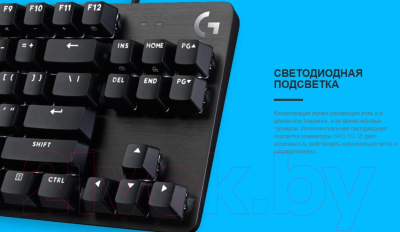 Изображение товара Клавиатура Logitech G413 TKL SE / 920-010447 (черный)