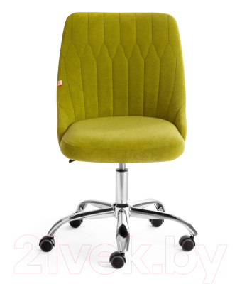Кресло офисное Tetchair Swan флок (оливковый)