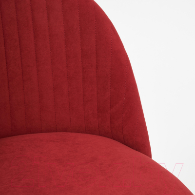 Кресло офисное Tetchair Melody флок (бордовый)