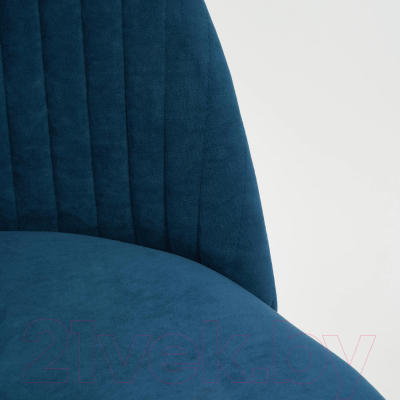 Кресло офисное Tetchair Melody флок (синий)