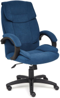 Кресло офисное Tetchair Oreon флок (синий) - 