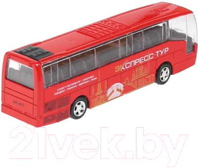 Автобус игрушечный Технопарк Рейсовый / 80136L-R
