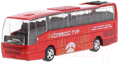 Автобус игрушечный Технопарк Рейсовый / 80136L-R