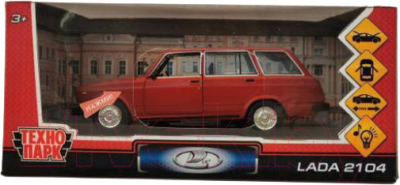 Автомобиль игрушечный Технопарк Lada 2104 / VAZ-2104-DR