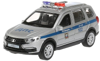 Автомобиль игрушечный Технопарк Lada Granta Cross 2019 Полиция / GRANTACRS-12SLPOL-SR - 