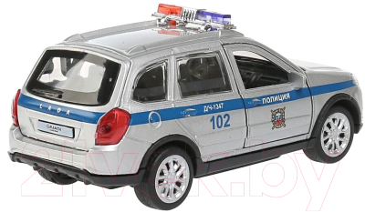 Автомобиль игрушечный Технопарк Lada Granta Cross 2019 Полиция / GRANTACRS-12SLPOL-SR