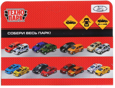 Автомобиль игрушечный Технопарк Lada Granta Cross 2019 Полиция / GRANTACRS-12SLPOL-SR