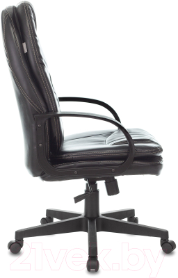 Кресло офисное Бюрократ CH-868LT (черный экокожа)