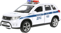Автомобиль игрушечный Технопарк Suzuki Vitara Полиция / VITARA-12SLPOL-WH - 