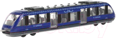 Трамвай игрушечный Технопарк Метрополитен / 1079WB-BU