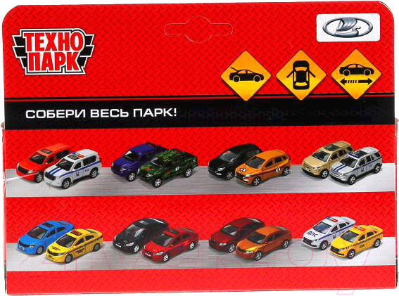 Автомобиль игрушечный Технопарк ВАЗ-2104 Жигули / 2104-12-BU — фото 6