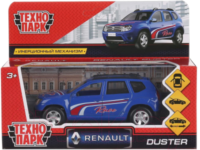Масштабная модель автомобиля Технопарк Renault Duster / DUSTER-SPORT