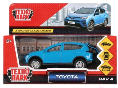 Автомобиль игрушечный Технопарк Toyota Rav4 / RAV4-BU
