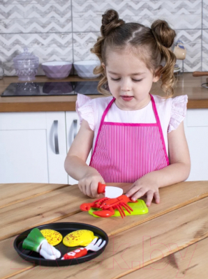 Набор игрушечных продуктов Mary Poppins Учимся готовить. Морепродукты с овощами / 453283