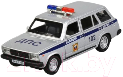 Автомобиль игрушечный Технопарк ВАЗ-2104 Жигули Полиция / 2104-12POL-SR