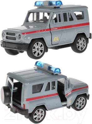Изображение товара Автомобиль игрушечный Технопарк UAZ Hunter Росгвардия / SB-16-68-ROS-WB