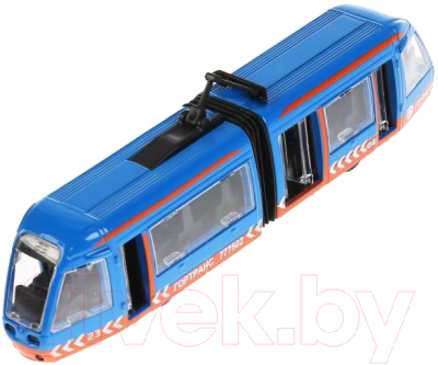 Трамвай игрушечный Технопарк С гармошкой / SB-17-51-O-WB(IC)