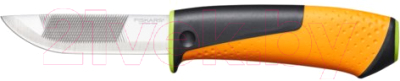 Нож строительный Fiskars 1023619 (с точилкой)