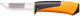 Нож строительный Fiskars 1023619 (с точилкой) - 