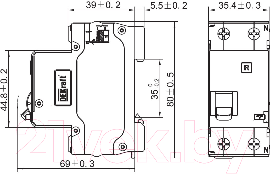 Дифференциальный автомат Schneider Electric 16050DEK