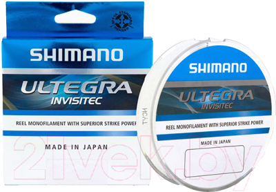 Леска монофильная Shimano Ultegra Invisi 0.145мм / ULTINV15014 (150м)