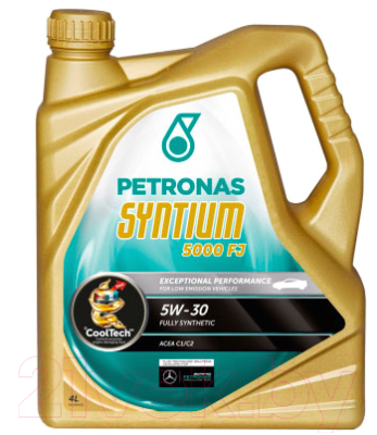 

Моторное масло Petronas Syntium, Syntium 5000 FJ 5W30 / 1852401