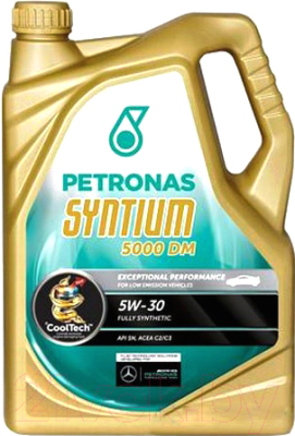 Моторное масло Petronas Syntium 5000 DM 5W30 70541K1YEU/19984019 (4л)