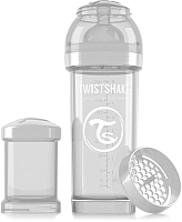 Бутылочка для кормления Twistshake Антиколиковая 78012 (260мл, белый) - 