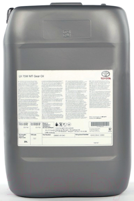 

Трансмиссионное масло TOYOTA, Getriebeoil LV 75W / 0888581040