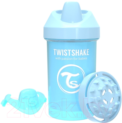 Поильник Twistshake Crawler Cup / 78274 (300мл, пастельный синий)