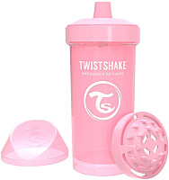 Поильник Twistshake Kid Cup / 78279 (360мл, пастельный розовый) - 
