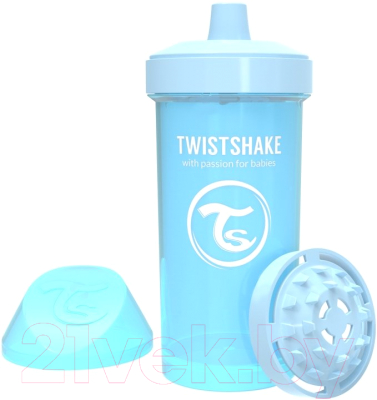 Поильник Twistshake Kid Cup / 78280 (360мл, пастельный синий)