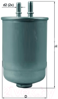 

Топливный фильтр Knecht/Mahle, KL485/16D