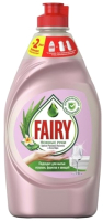 Средство для мытья посуды Fairy Нежные руки. Розовый жасмин и алоэ вера (450мл) - 