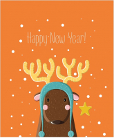 

Скатерть JoyArty, Олень в новогоднюю ночь / tcox_290616