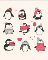 

Скатерть JoyArty, Выбери своего пингвина / tcox_290618