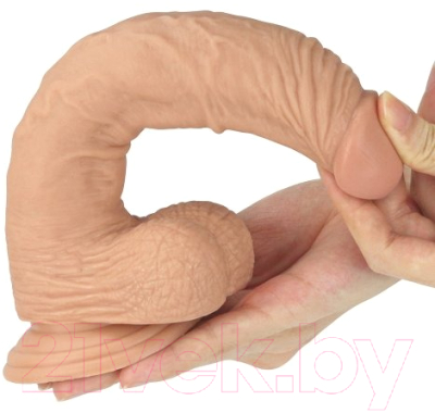 Фаллоимитатор LoveToy Real Extreme Large / 350042Flesh