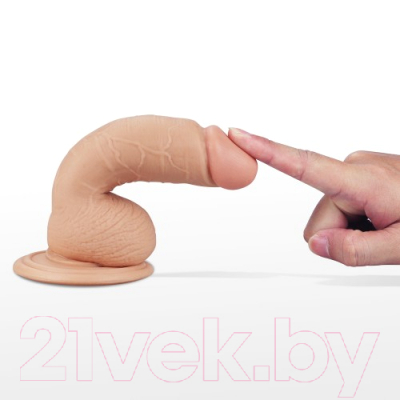 Фаллоимитатор LoveToy 350047-1FLE (телесный)